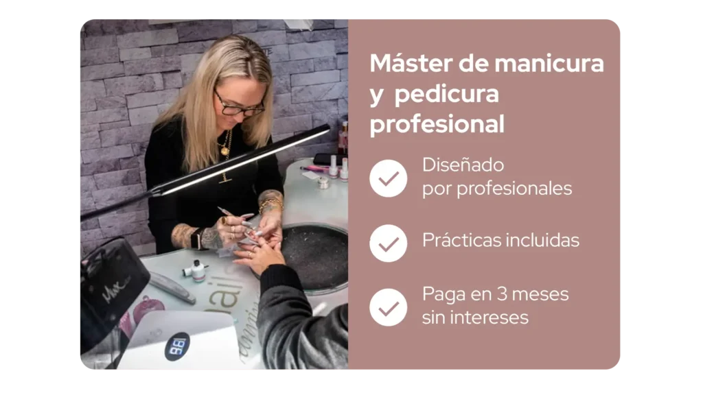 master de manicura y pedicura profesional